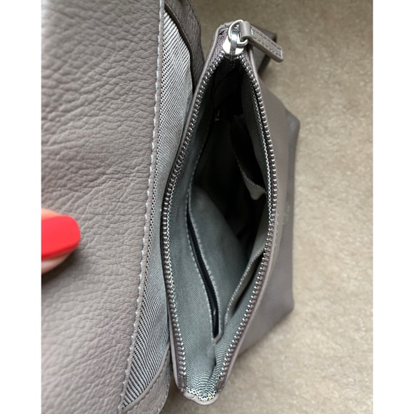 Gray mini backpack - Picture 4 of 4